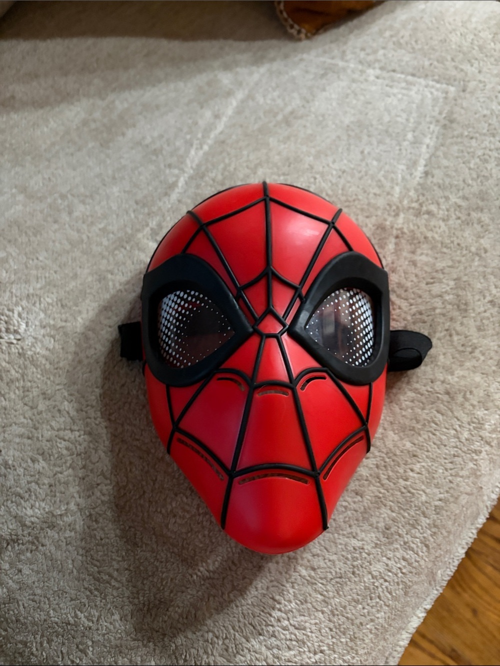 Red Spider-Themed VR/AR Costume Mask - Unbranded